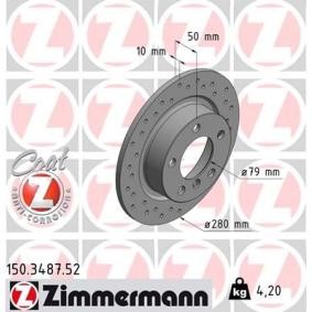 MINI Bremsscheibe von ZIMMERMANN