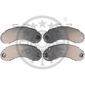 Achetez des Plaquettes de frein OPTIMAL BP-09399 à prix pour 133,79 €