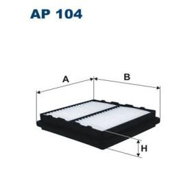 Køb Luftfilter af FILTRON AP 104 til den lave pris 83,98 DKK
