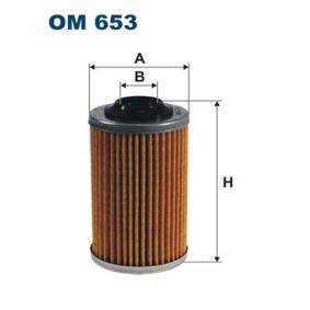 Achetez des Filtre à huile FILTRON OM 653 à prix pour 10,16 €