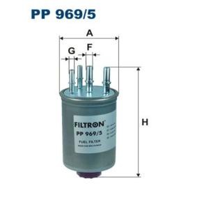 Kjøp Drivstoffilter av FILTRON PP 969/5 til den lave prisen 443,57 NOK