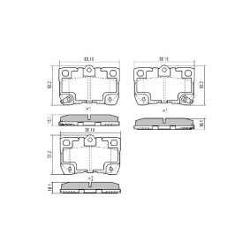 Compre Pastilhas de travão da FREMAX FBP-1693 a um preço baixo por 20,19 €