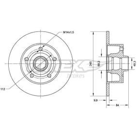 Acquista Disco freno da TOMEX brakes TX 70-12 a buon mercato per soli 34,05 €