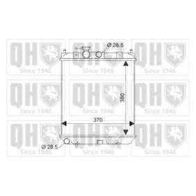 Kühler, Motorkühlung QER1221 von QUINTON HAZELL günstig für 111,54 € online kaufen
