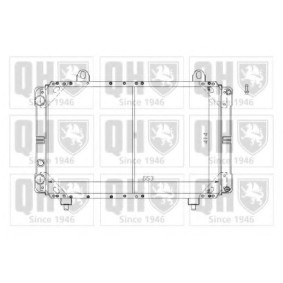 Kühler, Motorkühlung QER1274 von QUINTON HAZELL günstig für 191,77 € online kaufen