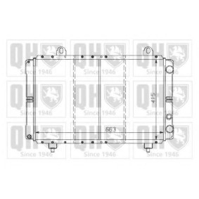 Kühler, Motorkühlung QER1275 von QUINTON HAZELL günstig für 339,85 € online kaufen