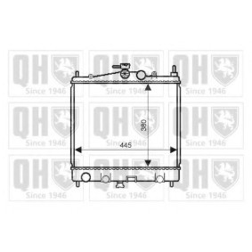 Kühler, Motorkühlung QER2260 von QUINTON HAZELL günstig für 211,25 € online kaufen