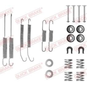 Comprar Juego de accesorios, zapatas de freno de QUICK BRAKE 105-0718 a bajo precio de 8,02 €