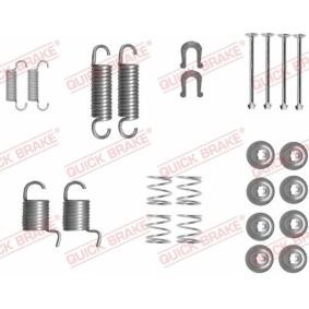 Compre Kit de acessórios, maxilas do travão da QUICK BRAKE 105-0834 a um preço baixo por 10,43 €