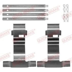 Zubehörsatz, Scheibenbremsbelag 109-0043 von QUICK BRAKE günstig für 15,26 € online kaufen