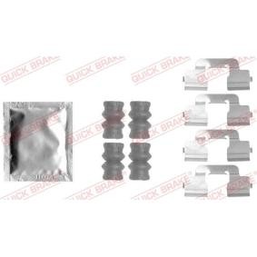 Compre Kit de acessórios, pastilhas de travão da QUICK BRAKE 109-1797 a um preço baixo por 8,62 €