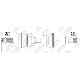 Acquista Semiasse da NTY NPW-CT-014 a buon mercato per soli 139,02 €