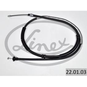 Köp Vajer, driftsbroms av LINEX 22.01.03 till det låga priset 200,38 kr