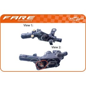 DACIA Thermostatgehäuse von FARE SA
