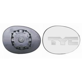 Compre Vidro de espelho, espelho retrovisor exterior da TYC 305-0116-1 a um preço baixo por 8,82 €