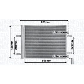 Klimakondensator 350203862000 von MAGNETI MARELLI günstig für 78,72 € online kaufen