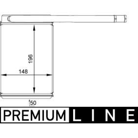 Wärmetauscher, Innenraumheizung AH 165 000P von MAHLE ORIGINAL günstig für 98,71 € online kaufen