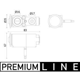 Achetez des Détendeur, climatisation MAHLE ORIGINAL AVE 140 000P à prix pour 83,60 €