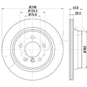 Bremsscheibe 610120 von JAPKO günstig für 39,70 € online kaufen