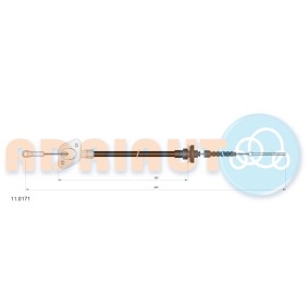 Acquista Cavo frizione da ADRIAUTO 11.0171 a buon mercato per soli 14,26 €