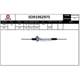 Acquista Scatola sterzo da SNRA SOR1962975 a buon mercato per soli 405,03 €