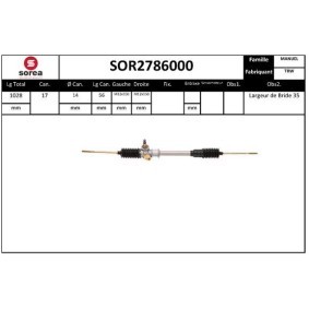 Acquista Scatola sterzo da SNRA SOR2786000 a buon mercato per soli 134,96 €