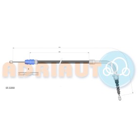 Acquista Cavo freno a mano da ADRIAUTO 05.0269 a buon mercato per soli 24,05 €