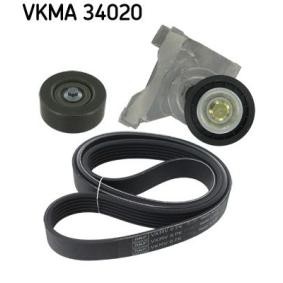 Comprar Juego de correas trapeciales poli V de SKF VKMA 34020 a bajo precio de 92,16 €