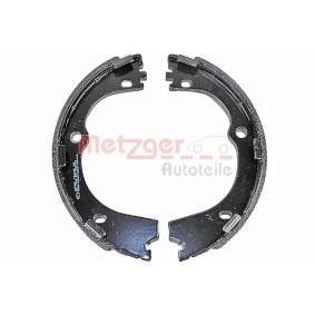 Bremsbackensatz, Feststellbremse für HYUNDAI von METZGER