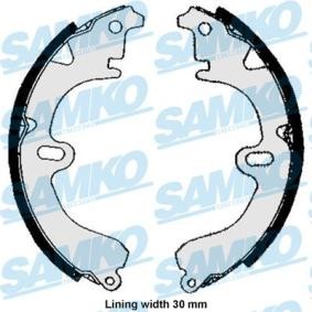 Bremsbackensatz 85860 von SAMKO günstig für 18,66 € online kaufen