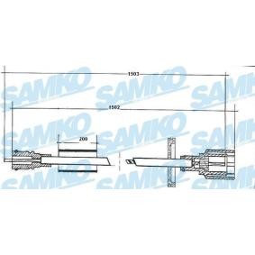 Tachowelle C0053SP von SAMKO günstig für 12,95 € online kaufen