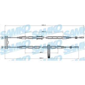 Handbremsseil C0786B von SAMKO günstig für 28,01 € online kaufen