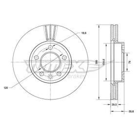 Bremsscheibe von TOMEX brakes