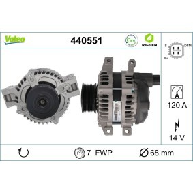 Lichtmaschine 440551 von VALEO günstig für 770,08 € online kaufen