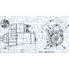 Anlasser 063721345010 von MAGNETI MARELLI günstig für 95,85 € online kaufen