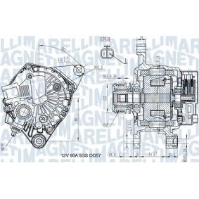 Lichtmaschine 063731938010 von MAGNETI MARELLI günstig für 253,71 € online kaufen