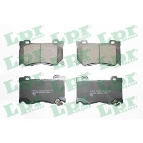 Bremsbeläge 05P2086 von LPR günstig für 29,74 € online kaufen