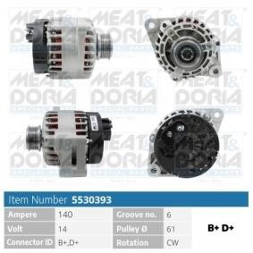 Lichtmaschine 5530393 von MEAT & DORIA günstig für 211,16 € online kaufen
