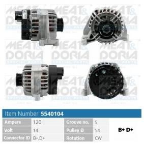 Lichtmaschine 5540104 von MEAT & DORIA günstig für 238,57 € online kaufen