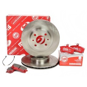 Comprar Kit de discos de freno y pastillas de MASTER-SPORT 201401450 a bajo precio de 55,55 €
