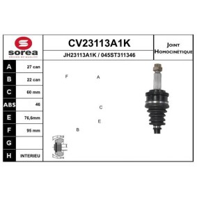 Acquista Kit giunti semiasse da EAI CV23113A1K a buon mercato per soli 53,81 €