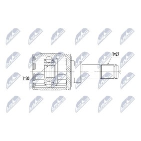 Comprar Juego de articulación, árbol de transmisión de NTY NPW-BM-066 a bajo precio de 43,79 €
