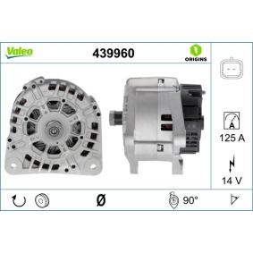 Lichtmaschine 439960 von VALEO günstig für 288,48 € online kaufen