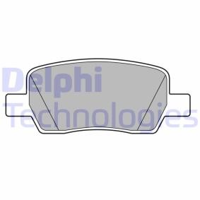 Bremsbeläge von DELPHI