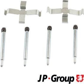 Zubehörsatz, Scheibenbremsbelag 4964002510 von JP GROUP günstig für 8,13 € online kaufen