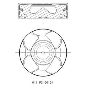 Osta Männät MAHLE ORIGINAL:llä 011 PI 00104 002 edullisesti hintaan 140,42 €
