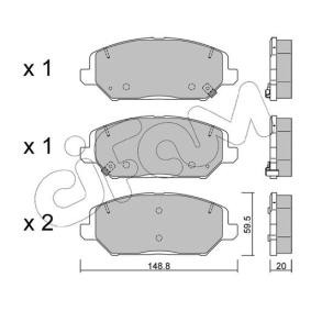 Bremsbeläge 822-1163-0 von CIFAM günstig für 42,85 € online kaufen