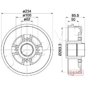 Køb Bremsetromle af JAPKO 560702C til den lave pris 425,84 DKK