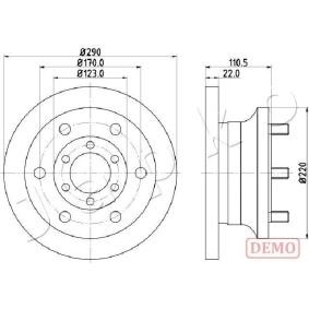 Bremsscheibe für IVECO von JAPKO