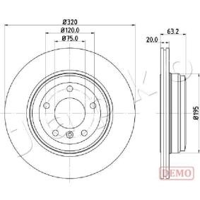 Bremsscheibe 610125C von JAPKO günstig für 83,21 € online kaufen